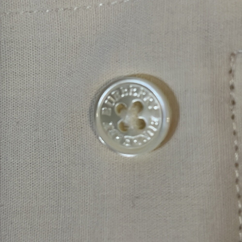 Burberry embroidered button down shirt - Picture 8 of 8